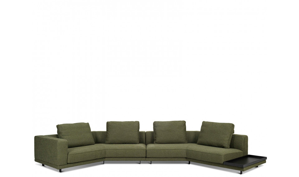 CATENA 4 seater,Сurved 3-module arm-Curved 3-module flex R  nurgadiivan | Diivanid Furninova | ZIPhome.ee image 1