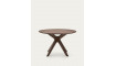 Naanim round table in walnut veneer, Ø 120 cm | Tables | ZIPhome.ee image 1
