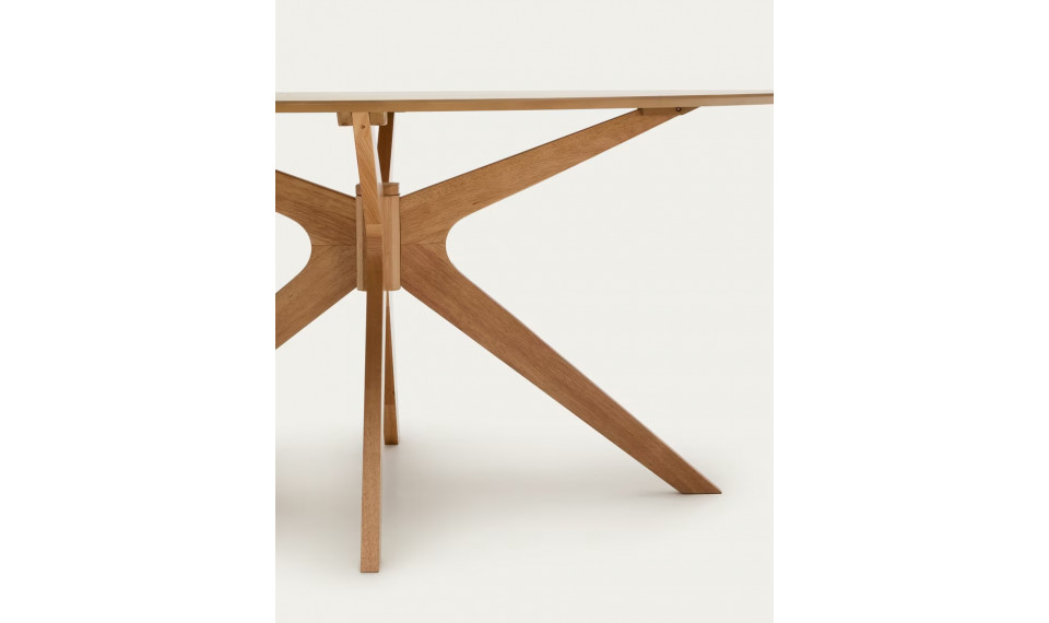 Naanim table in oak veneer, 180 x 110 cm | Tables | ZIPhome.ee image 7