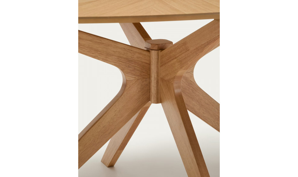 Naanim table in oak veneer, 180 x 110 cm | Tables | ZIPhome.ee image 8