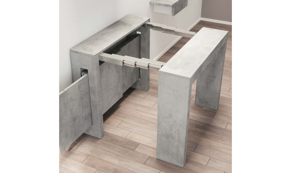 Exodus Transformer laud 120/186x44 Cemento | La Seggiola | ZIPhome.ee image 2