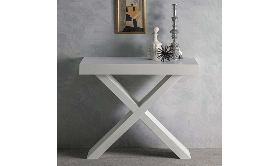 Doble X Transformer стол 90/195x45 Bianco | Столы | ZIPhome.ee изображение 1