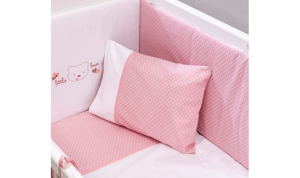 LITTLE LOVE BABY BEDDING SET (50x100 cm) | Natura Baby | ZIPhome.ee pilt 3