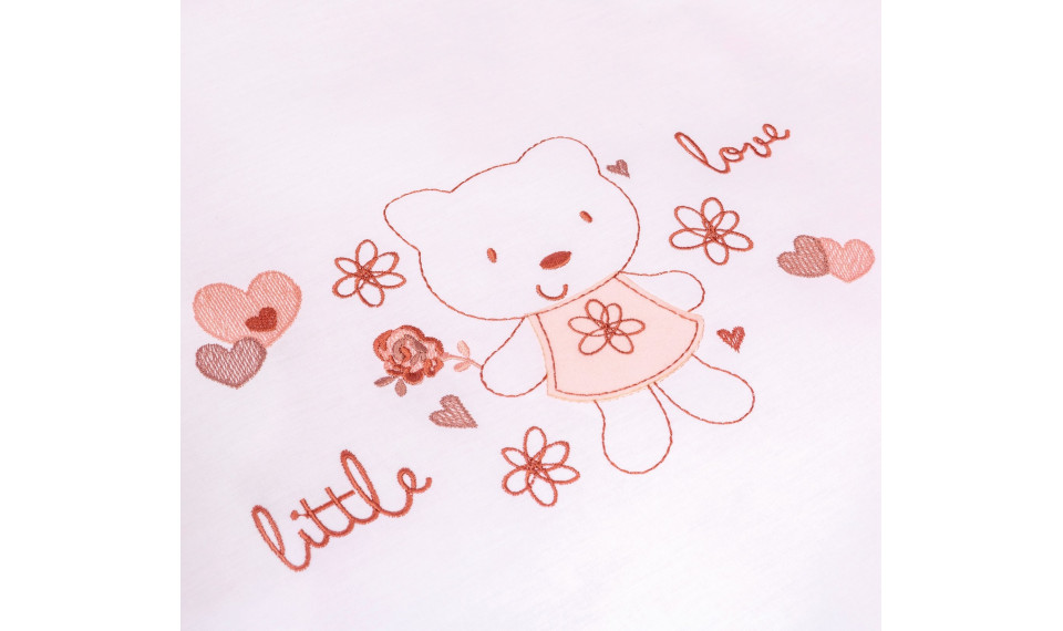 LITTLE LOVE BABY BEDDING SET (50x100 cm) | Natura Baby | ZIPhome.ee pilt 2