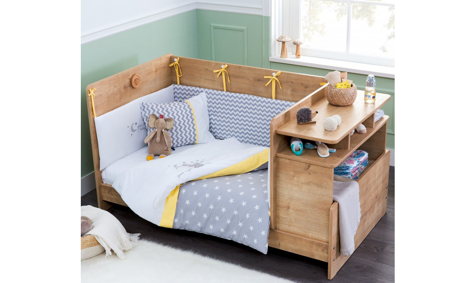 HAPPY NIGHTS Laste voodipesu komplekt (60x120 cm) | Baby Cotton | ZIPhome.ee pilt 3