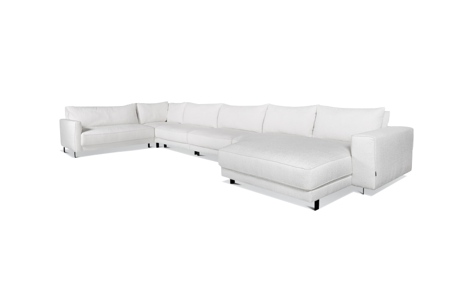 SAMBA DOUBLE DAY Corner sofa Armrest Porto L/R+2,5+C+1 (100)+Chl Round L/R+Armrest Rio L/R | Sohvat Furninova | ZIPhome.ee kuva 2