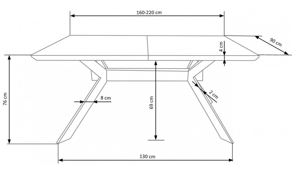 BACARDI Extendable dining table | Tables | ZIPhome.ee image 6