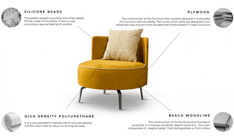 SAULE armchair | Armchairs Magres | ZIPhome.ee image 4