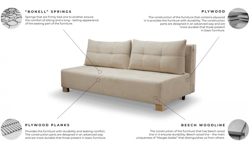 KOPA sofa bed | Sohvat Magres | ZIPhome.ee kuva 7
