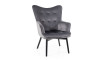 CARMEN Tugitool VELVET Bluvel 14 hall | 100% kvaliteet CARMEN Tugitool VELVET Bluvel 14 hall | Tugitoolid | ZIPhome.ee pilt 1