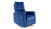 Armchair NEPTUN M VELVET BLUVEL 86 navy blue, with massage function | 100% laatu Armchair NEPTUN M VELVET BLUVEL 86 navy blue, with massage function | Soft furniture | ZIPhome.ee kuva 1