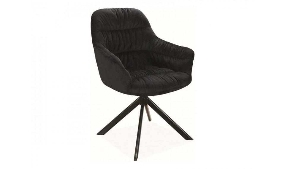 ASTORIA II Chair VELVET BLUVEL 19 black | Tuolit | ZIPhome.ee kuva 1