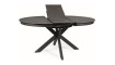 PORTO CERAMIC Extendable 136-176 Dining table, dark gray / matt black | 100% laatu PORTO CERAMIC Extendable 136-176 Dining table, dark gray / matt black | Pöydät | ZIPhome.ee kuva 1