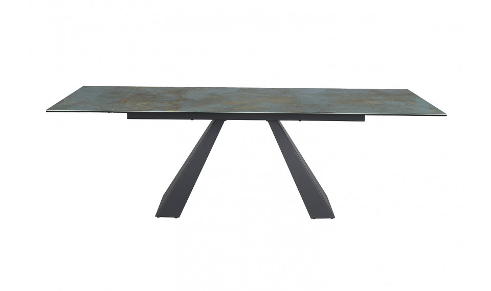 SALVADORE Extendable 160-240 Dining table, Ossido Verde / black matt | Tables | ZIPhome.ee image 2