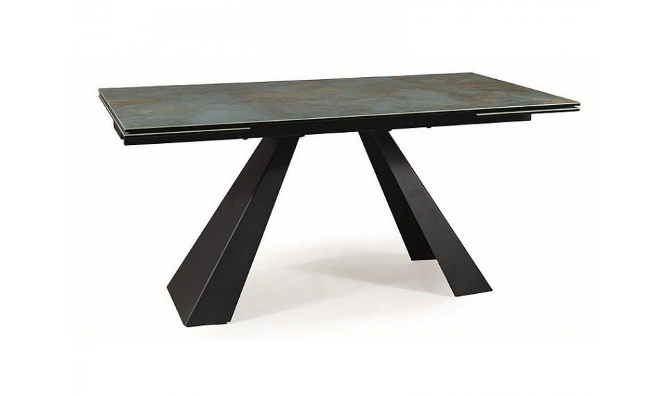 SALVADORE Extendable 160-240 Dining table, Ossido Verde / black matt | Tables | ZIPhome.ee image 3