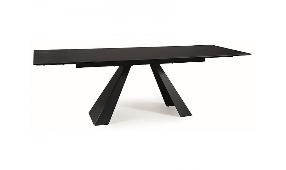 SALVADORE Extendable 160-240 Dining table, Sahara Noir / black matt | Pöydät | ZIPhome.ee kuva 1