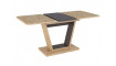 NIGEL 120 Extendable Dining table Brown/Oak | Pöydät | ZIPhome.ee kuva 1