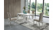 Dining table TH951-1 silver / white | 100% Quality Dining table TH951-1 silver / white | Tables | ZIPhome.ee image 2