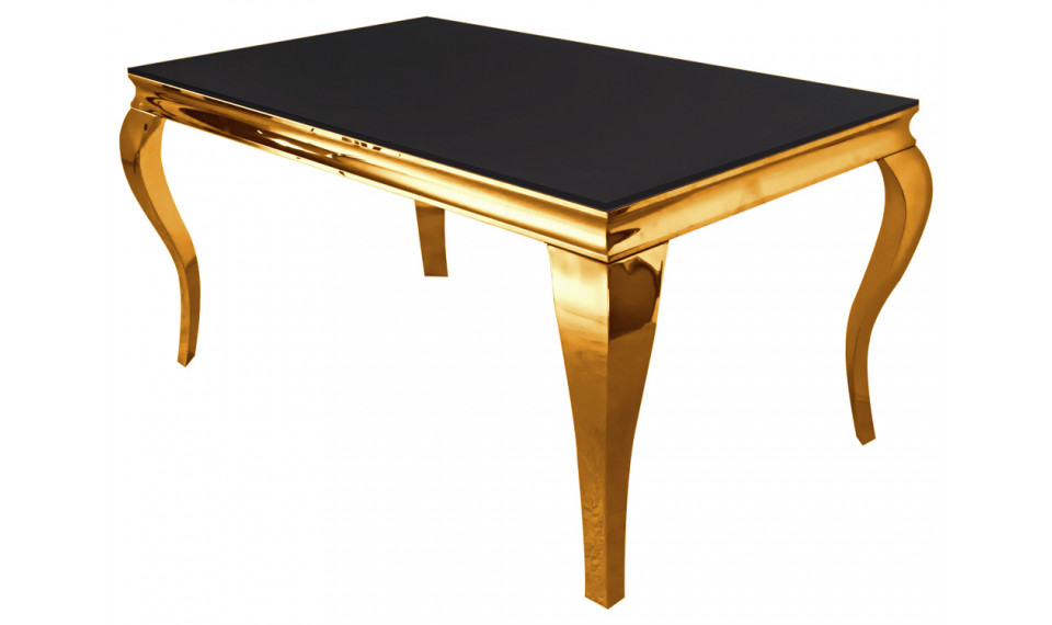 Söögilaud TH306-1 gold-black | Lauad | ZIPhome.ee pilt 1