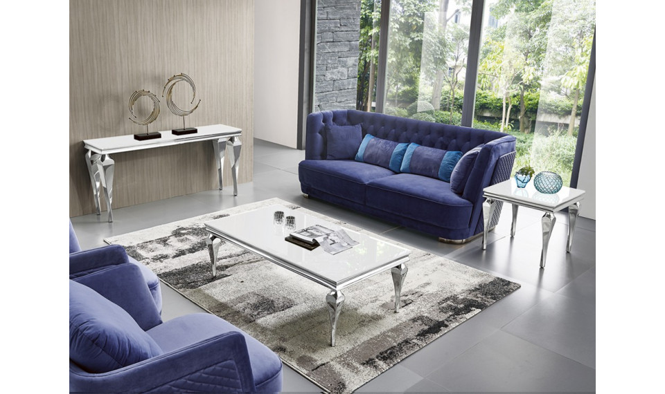 Coffee table C951 silver/white | Сoffee tables | ZIPhome.ee image 2