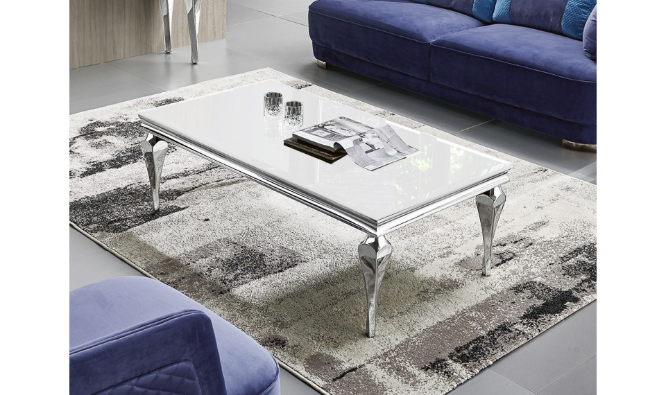 Coffee table C951 silver/white | Сoffee tables | ZIPhome.ee image 1
