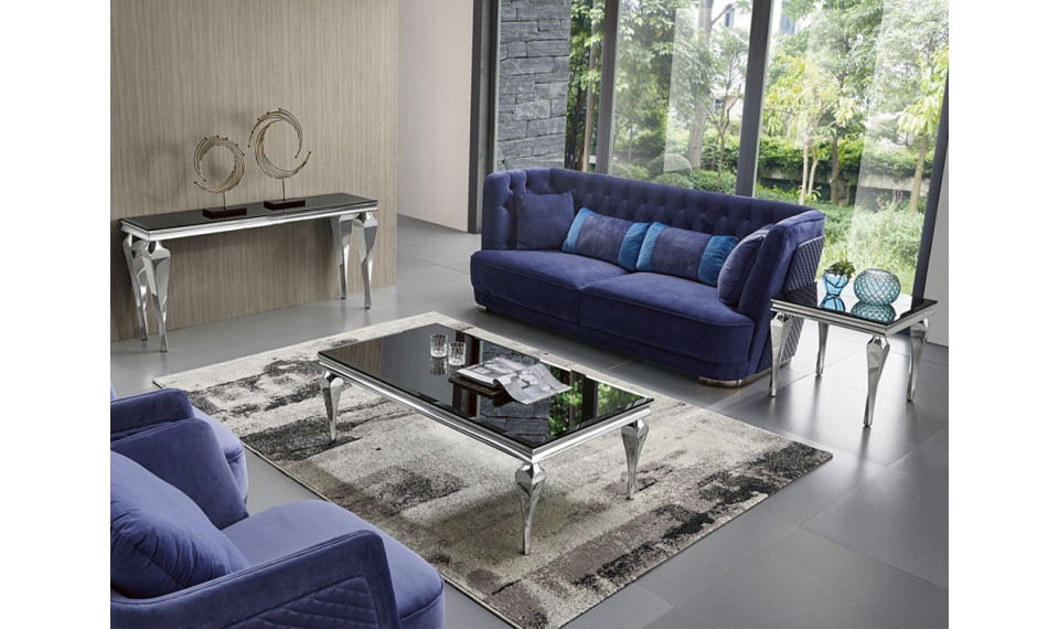 Coffee table C951 silver/black | Сoffee tables | ZIPhome.ee image 2