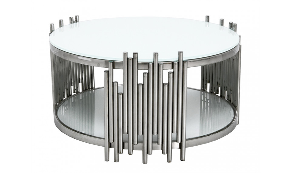 Coffee table C416 silver/white | Сoffee tables | ZIPhome.ee image 1