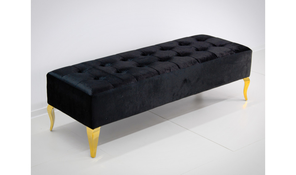 Footstool POUF006 gold / black | Footstools | ZIPhome.ee image 3