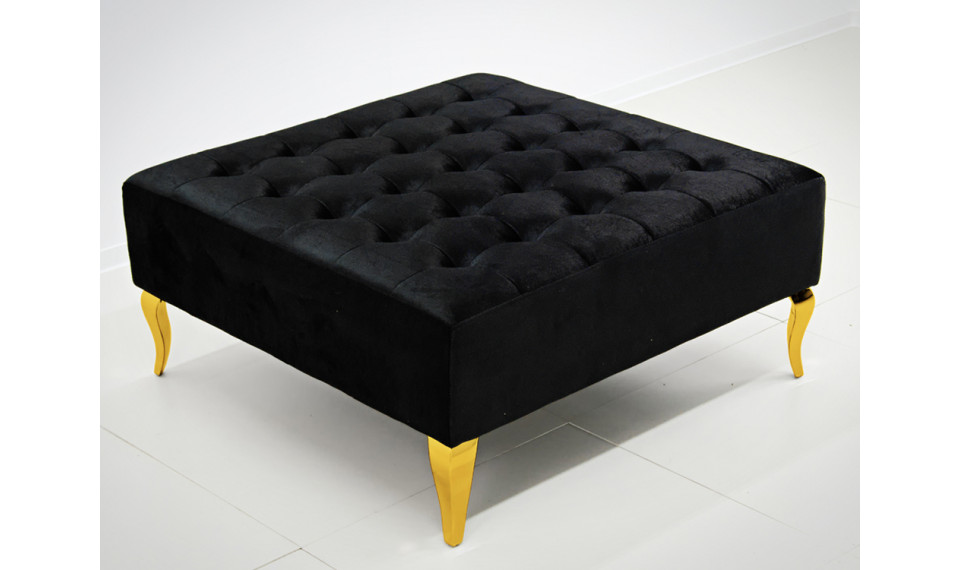 Footstool POUF002 gold / black crystals | Footstools | ZIPhome.ee image 2