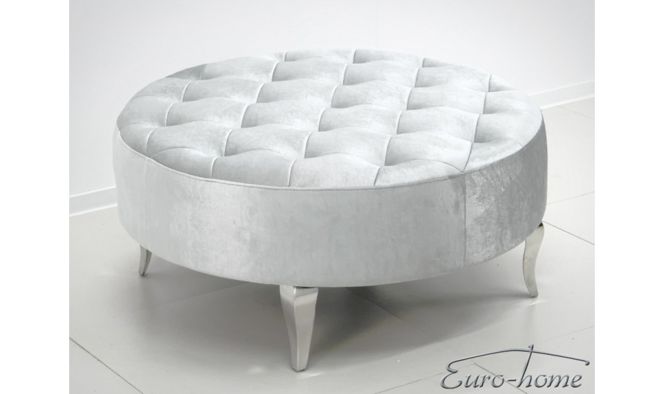 Footstool POUF004 silver crystals | Footstools | ZIPhome.ee image 3