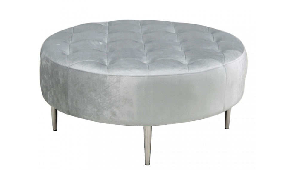 Footstool POUF003 silver / silver | Footstools | ZIPhome.ee image 1