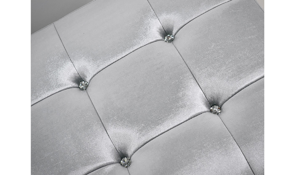Пуф POUF006 silver / silver crystals | Мягкая мебель | ZIPhome.ee изображение 2