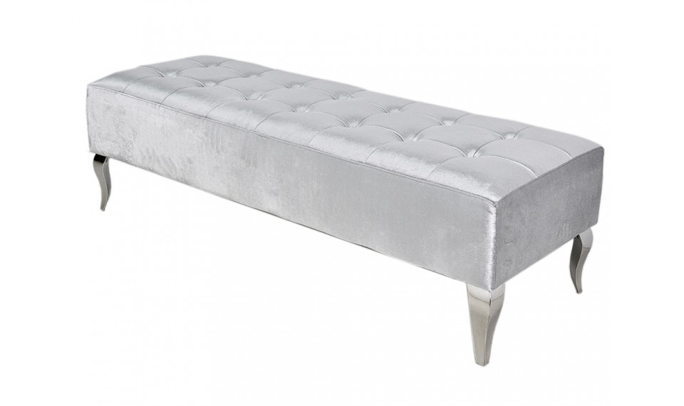 Пуф POUF006 silver / silver crystals | Мягкая мебель | ZIPhome.ee изображение 1