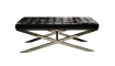 Bench Y-1020 silver/black | 100% Quality Bench Y-1020 silver/black | Footstools | ZIPhome.ee image 1