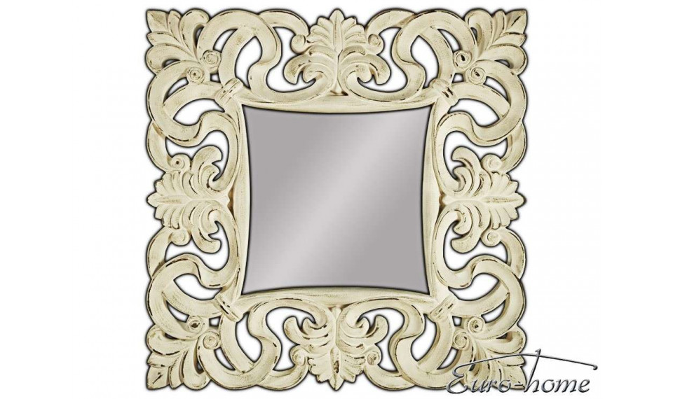 Mirror PU-021K house cream 100x100 | Mirrors | ZIPhome.ee image 1