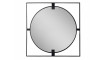 Mirror TOYJ19-383 black 90x90 | Mirrors | ZIPhome.ee image 1