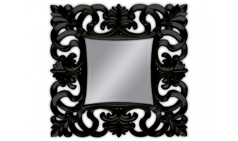 Mirror PU-021K black 100x100 | Mirrors | ZIPhome.ee image 1