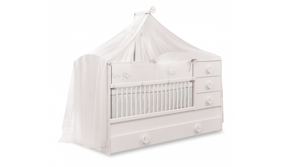 BABY COTTON ST beebivoodi-transformer (80x180 cm) | Baby Cotton | ZIPhome.ee pilt 1