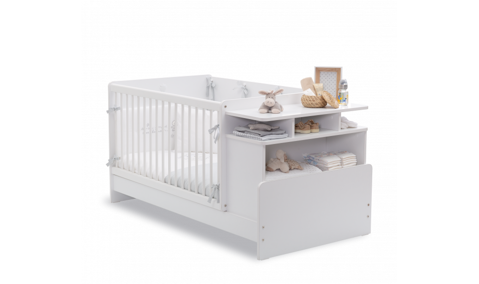 Beebivoodi-transformer lauaga (70X110 cm 70x140 cm) | Baby Cotton | ZIPhome.ee pilt 1
