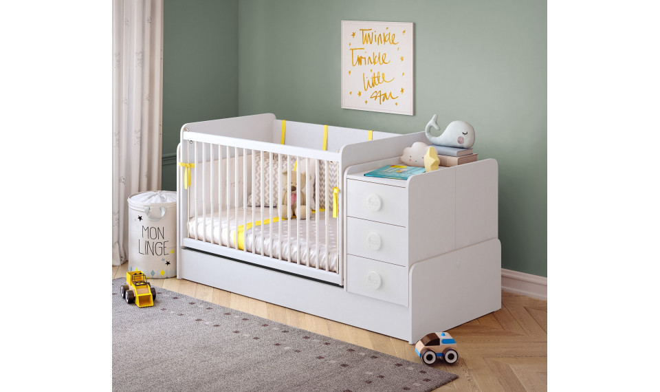 BABY COTTON beebivoodi-transformer (70x115-70x160 cm) | Baby Cotton | ZIPhome.ee pilt 1
