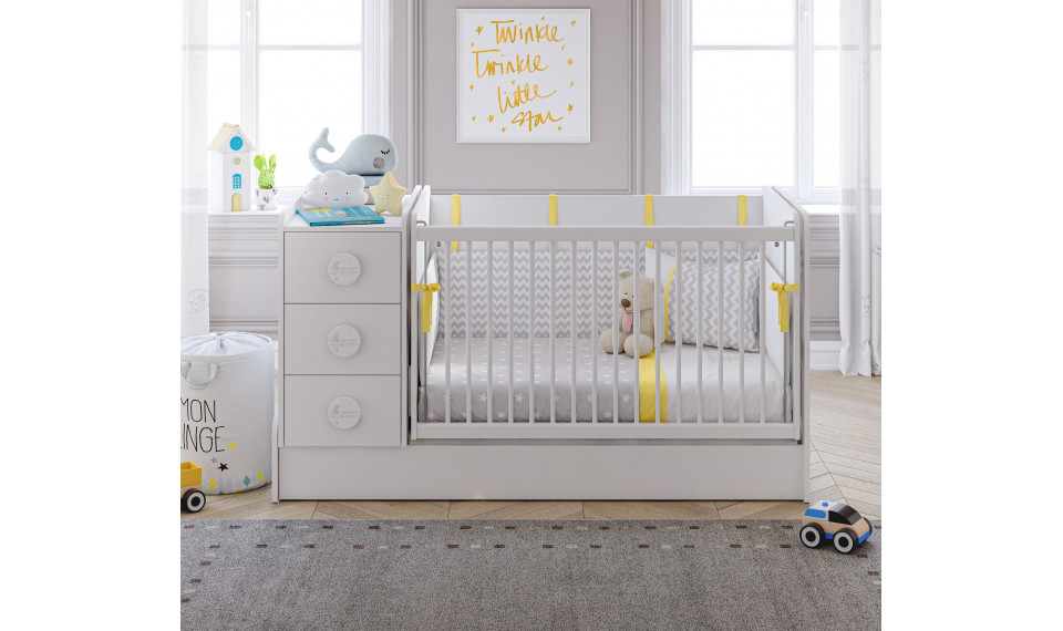 BABY COTTON beebivoodi-transformer (70x115-70x160 cm) | Baby Cotton | ZIPhome.ee pilt 3