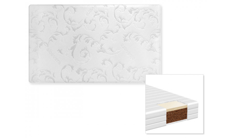 Mattress 70x140 cm Pascal (insert coconut-latex) | Young Users | ZIPhome.ee изображение 1