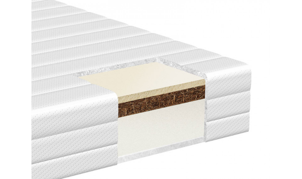 Mattress 60x120 cm Dominic (insert foam-coconut-latex) | Young Users | ZIPhome.ee pilt 1