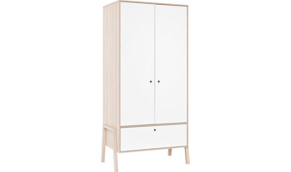 Wardrobe 2-door Spot by VOX (Baby) acacia/white | Spot | ZIPhome.ee image 1