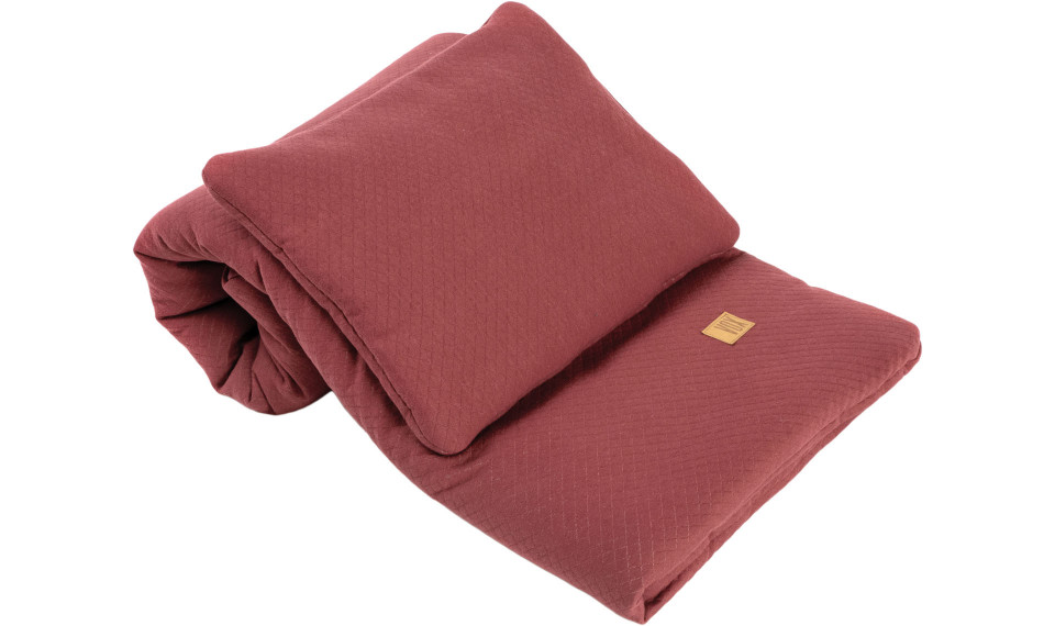 Cotton bedding 90x75 PURE maroon | Young Users | ZIPhome.ee image 1