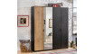 BLACK 4-ukseline riidekapp | Black | ZIPhome.ee изображение 3