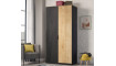 BLACK 2 DOORS WARDROBE | Black | ZIPhome.ee kuva 2