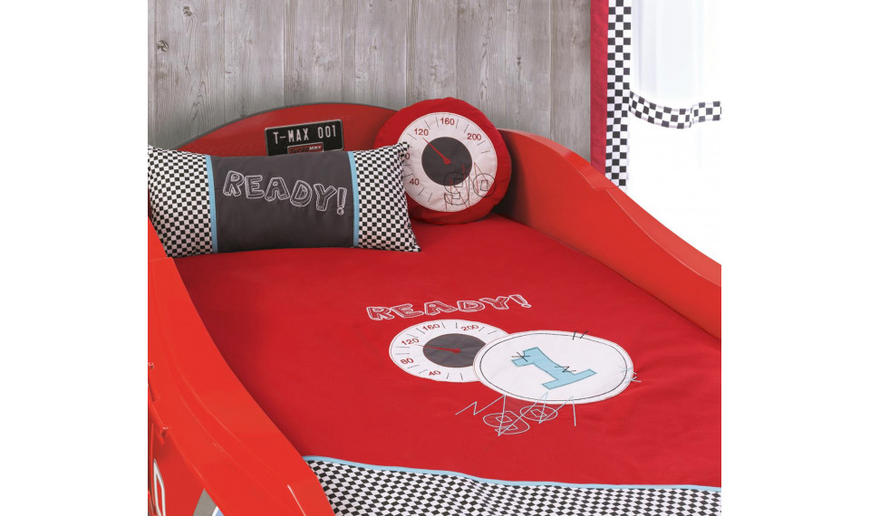 TURBO MAX auto-voodi (punane) (90x195 cm) | Autovoodid | ZIPhome.ee pilt 5