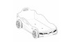 COUPE auto-voodi (punane) (90x190 cm) | 100% kvaliteet COUPE auto-voodi (punane) (90x190 cm) | Laste voodid | ZIPhome.ee pilt 2