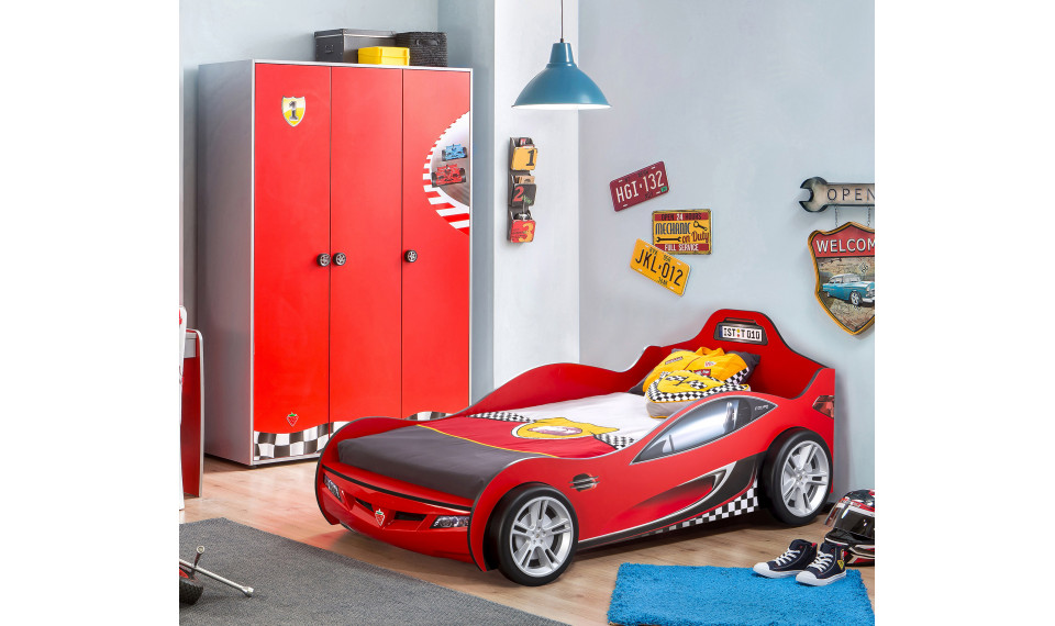 RACE CUP CARBED-RED (90x190 cm) | Carbeds | ZIPhome.ee kuva 2
